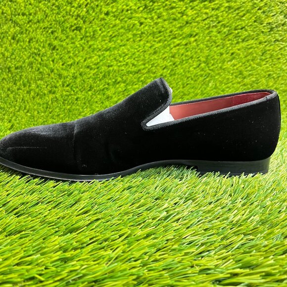 Magnanni Dorio Mens Size 7.5 Black Casual Classic Slip On Venetian Loafer Shoes main image 7